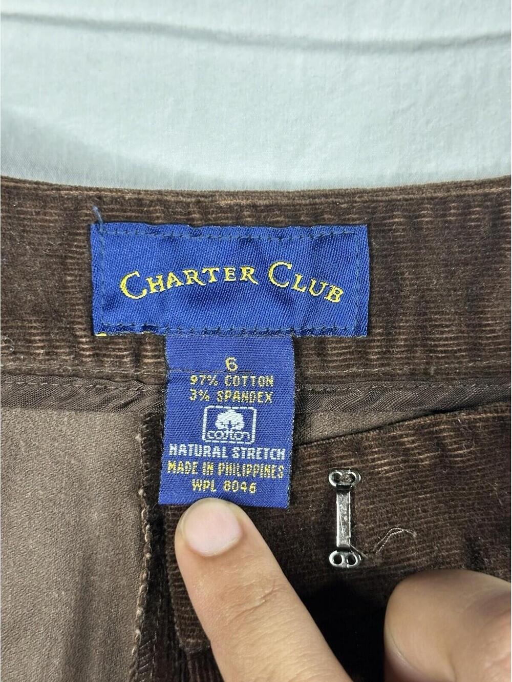 ✨🤎 Vintage Chocolate Brown Corduroy Pants Classic Straight Leg 🤎✨ - Picture 2 of 11